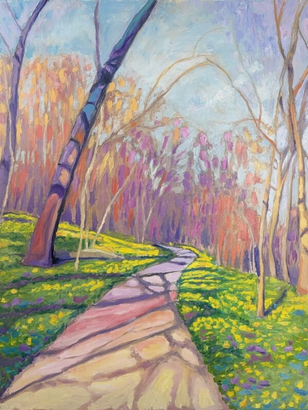 12" x 16" Cherokee Park no. 1 Paper Print