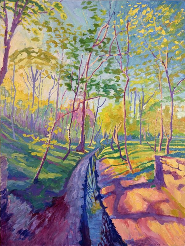 IMG_1444 (1) 12" x 16" Cherokee Park in Spring no. 2 Paper Print