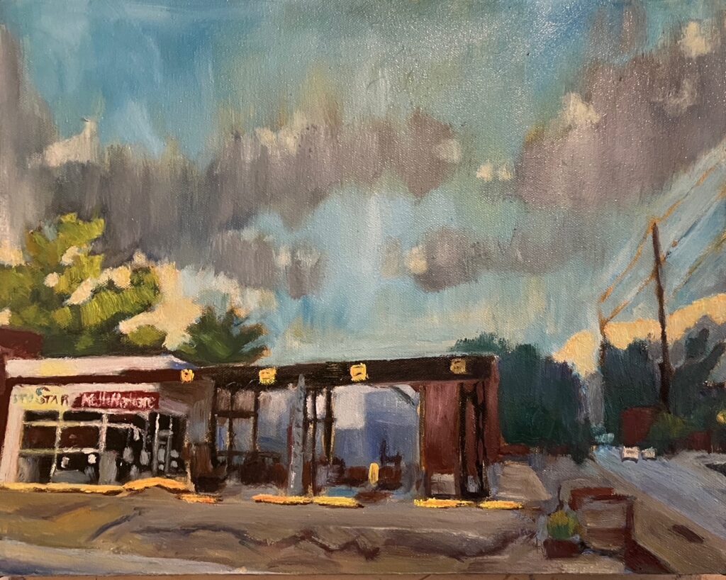 Keith's hardware painting