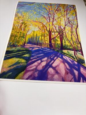 Cherokee Park in Winter no. 3 Paper Print